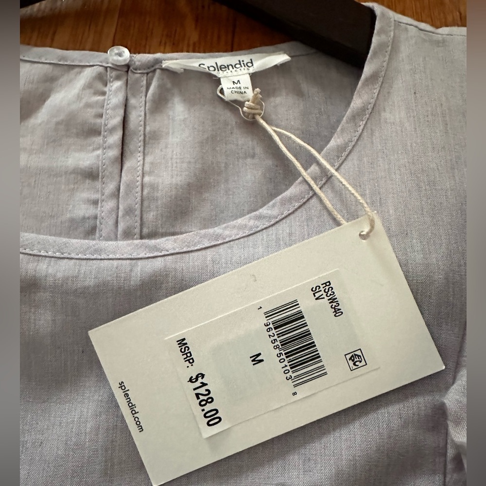 NWT Splendid Rowena top; size medium - Picture 8 of 9